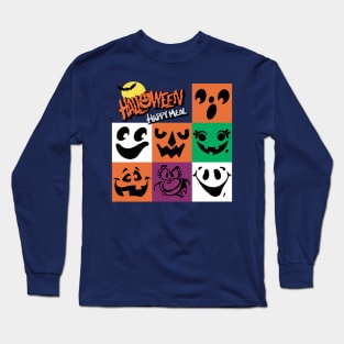 Throwback Halloween Happy Meal Long Sleeve T-Shirt